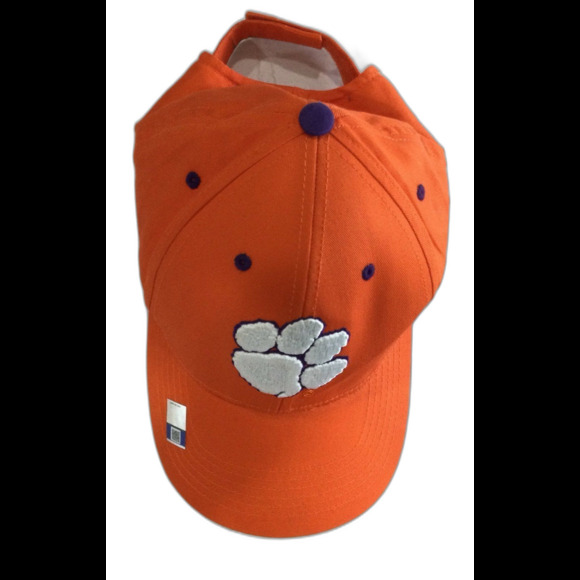 Collegiate Headwear Cap Hat Unisex Adjustable Strap Color Orange Clemson Tigers - Picture 5 of 11